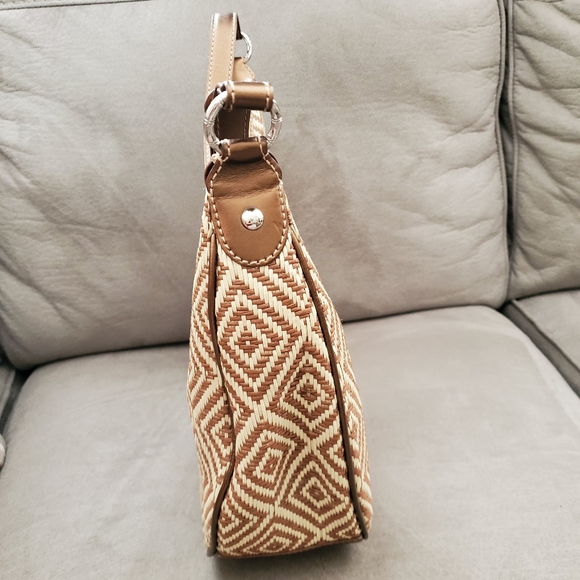 The SAK woven straw shoulder purse - Picture 3 of 13